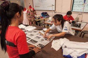 Sewing vocational training